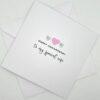 BTH046 wife wedding anniversary greeting card above