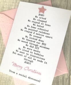 Christmas Card 2020 pink scaled