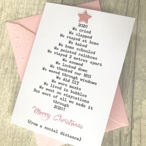 Christmas Card 2020 pink scaled