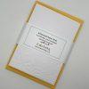 EMB097 Floral embossed cards wrapped