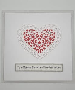 Heart 40th anniverary card personalised scaled