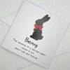 Rabbit Sympathy Card above 1