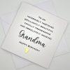 SS013 Absolutely amazing grandma birthday card above