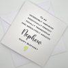 SS071 Absolutely amazing nephew birthday card above