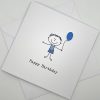 STICK 002 Birthday card for boy above scaled