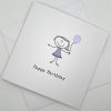 STICK 003 Birthday card for her above scaled