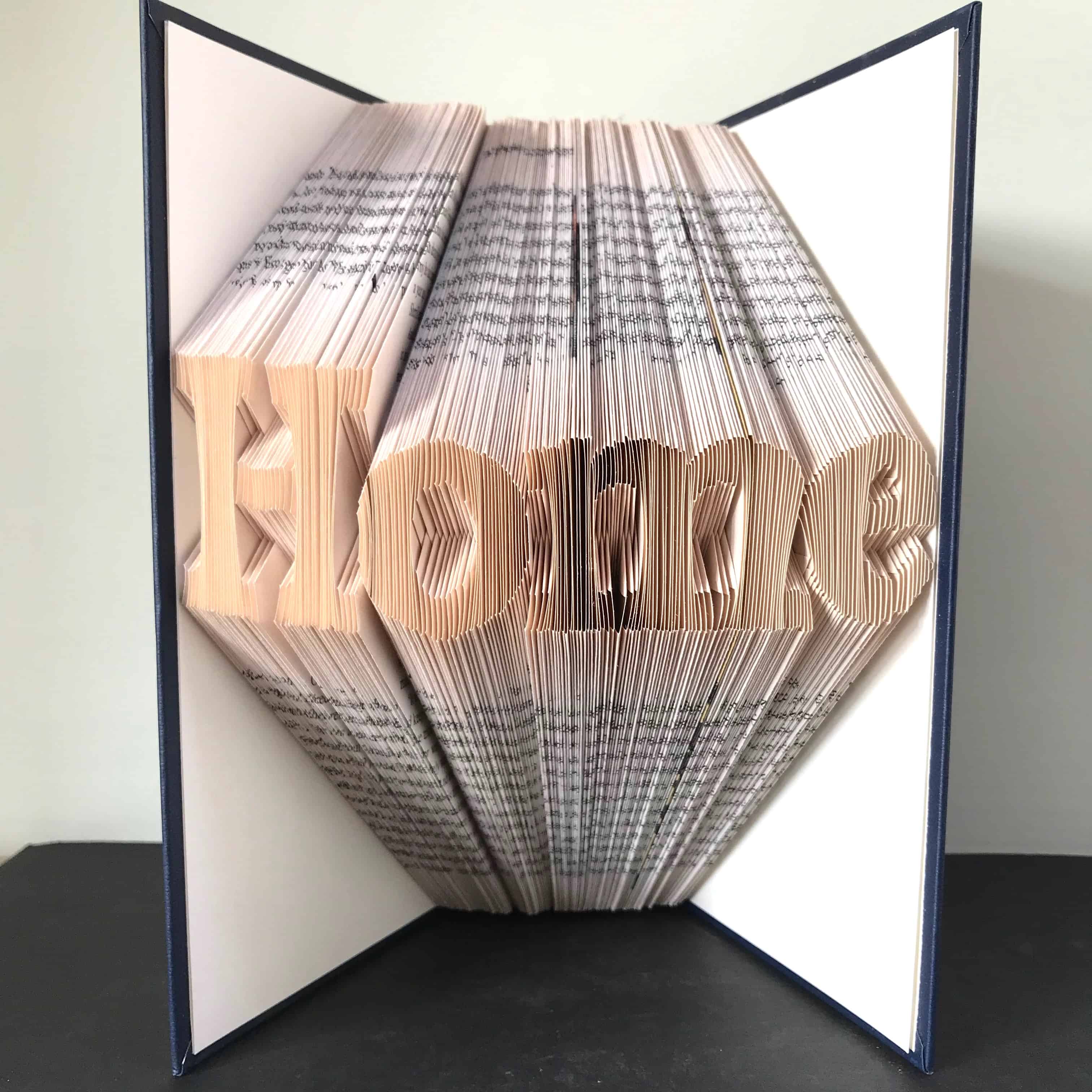 Home Book Folding Pattern