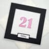 Age 21 birthday card above scaled