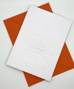 EMB005 get well soon embossed cards above scaled
