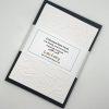 EMB006 Graduation hats embossed cards wrapped