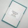 EMB056 Congrats embossed cards wrapped