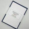 EMB071 Flying Birds Wire embossed cards wrapped