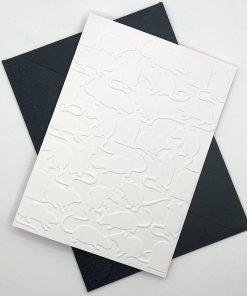 EMB074 Mice embossed cards above