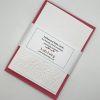 EMB082 Butterfy on a Flower embossed cards wrapped