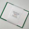 EMB096 Leafing Trees embossed cards wrapped