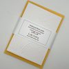 EMB105 Dandelions embossed cards wrapped