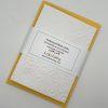 EMB110 Retro Circles embossed cards wrapped