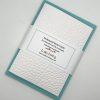 EMB118 Mini Bubbles embossed cards wrapped
