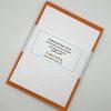 EMB125 Circles embossed cards wrapped