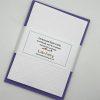 EMB131 Lattice embossed cards wrapped