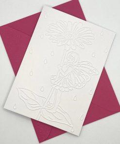 EMB175 Fairy Garden embossed cards above