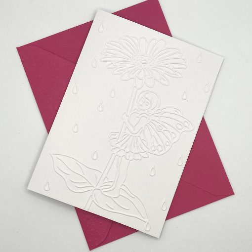 EMB175 Fairy Garden embossed cards above