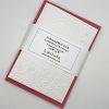 EMB177 Fairy Door embossed cards wrapped