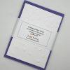 EMB178 Gradual Dots embossed cards wrapped