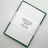 EMB180 Merry Christmas script embossed cards wrapped scaled