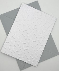 EMB181 Dog bones embossed cards above