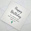 SS026 Special son who makes us proud birthday card above
