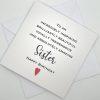 SS045 Absolutely amazing sister birthday card above