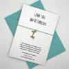 WB056 Giraffe stand tall wish bracelet above