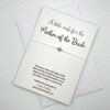 WB098 Mother of the bride wish bracelet above scaled